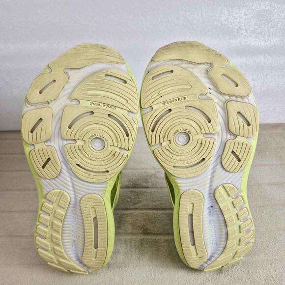 Brooks Glycerin 21 Men’s Running Sneakers Shoes Size 10 D Medium Yellow - Picture 6 of 13